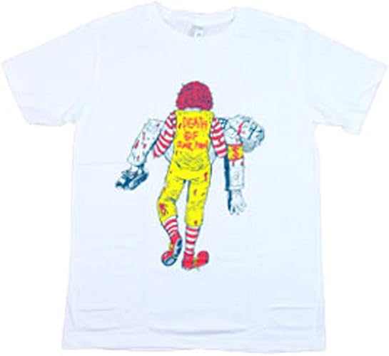 Amazon.co.jp: パロディTシャツ DEATH OF JUNK FOOD メンズ